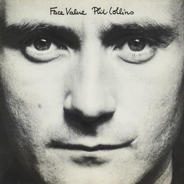 Phil Collins - Face Value album cover