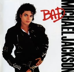 Michael Jackson - Bad album cover