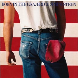 Bruce Springsteen - Born in the U.S.A. album cover