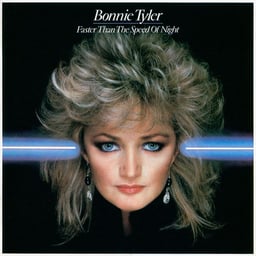 Bonnie Tyler - Faster Than the Speed of Night album cover