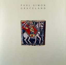 Paul Simon - Graceland album cover