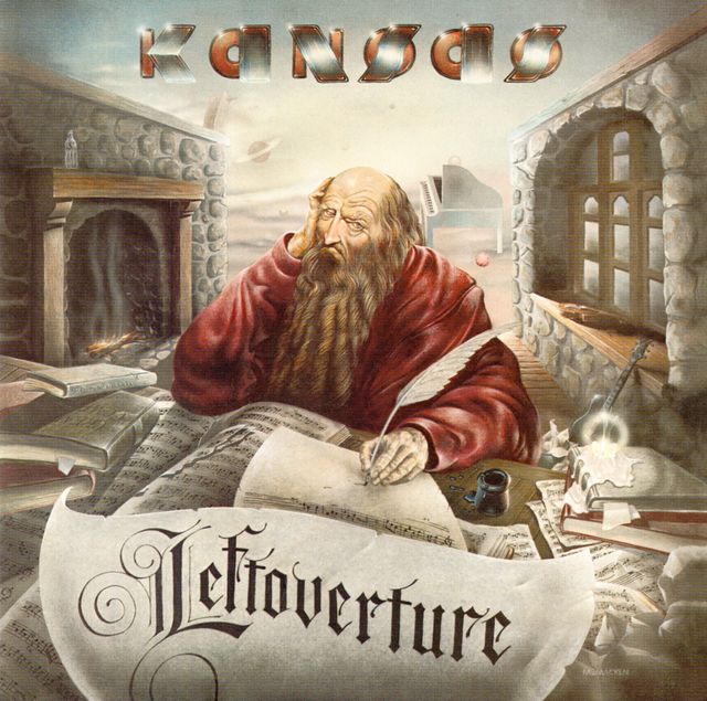 Kansas - Leftoverture album cover