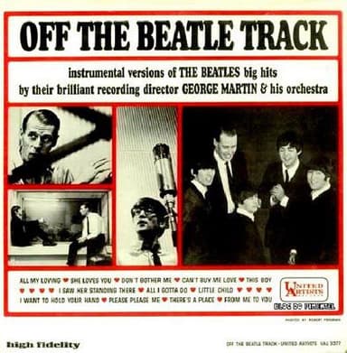 George Martin - Off the Beatle Track album cover