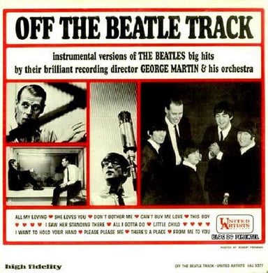 George Martin - Off the Beatle Track album cover