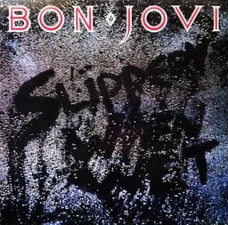 Bon Jovi - Slippery When Wet album cover